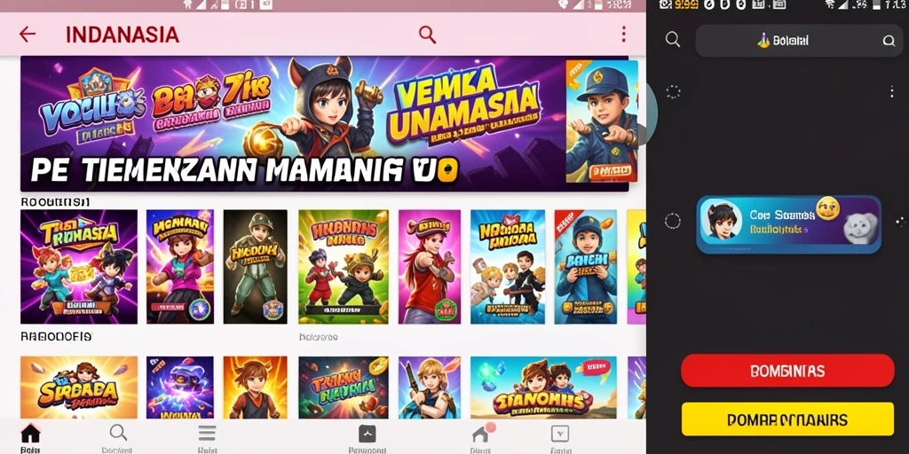 Tangkapan layar yang menunjukkan level baru dengan grafis menawan.