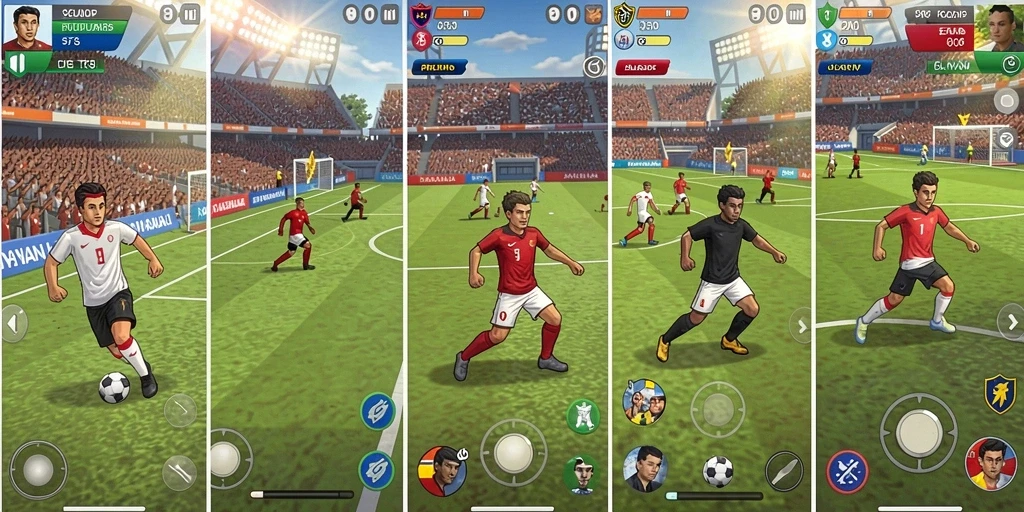 Tampilan grafis yang memukau dari permainan slot.
