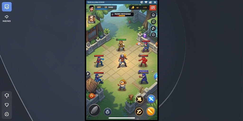 Screenshot menampilkan tema slot petualangan yang memukau.