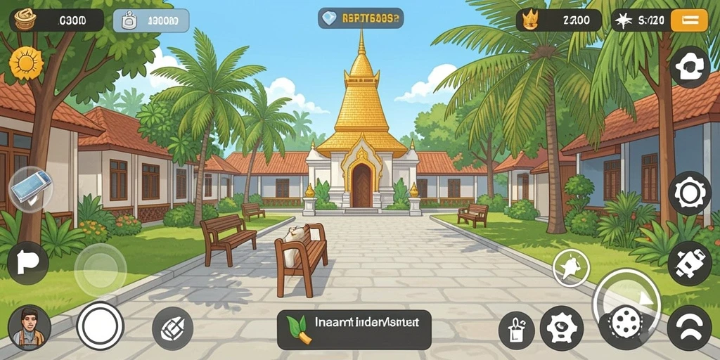 Screenshot menampilkan antarmuka pengguna yang menarik dari MERIAH4D.