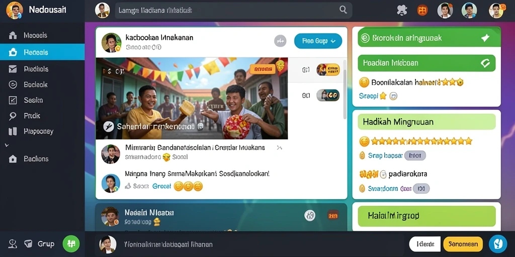 Tangkapan layar dari gameplay yang menegangkan.