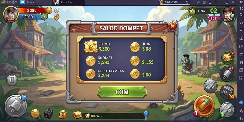 Tampilan antarmuka PIONTOGEL yang menarik dan ramah pengguna.