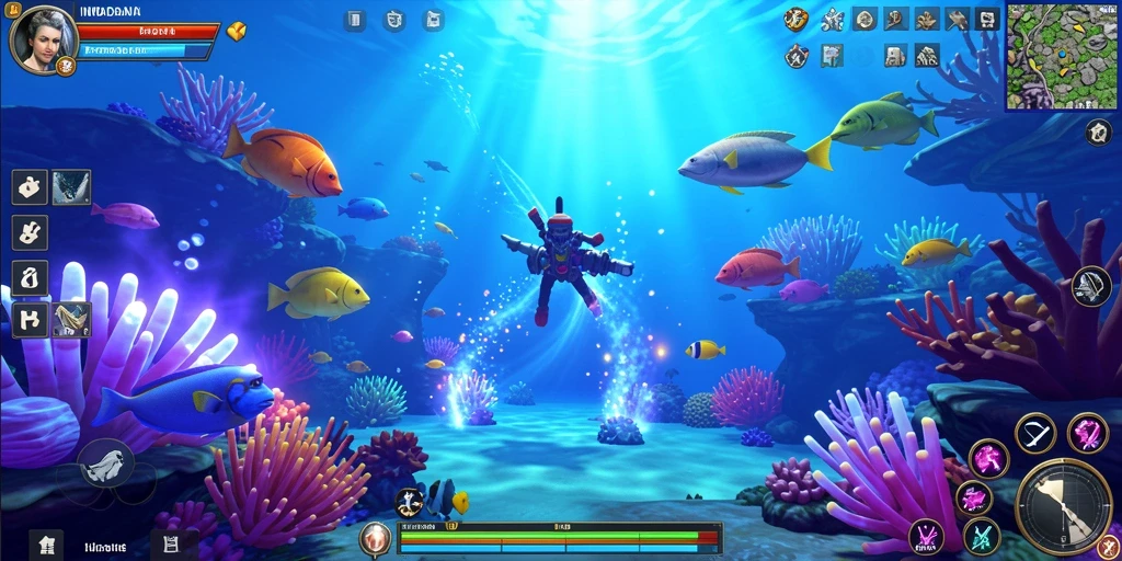 Tampilan gameplay yang mendebarkan.