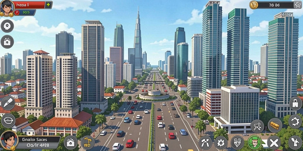 Tampilan utama SLOT21 yang menarik dan penuh warna.