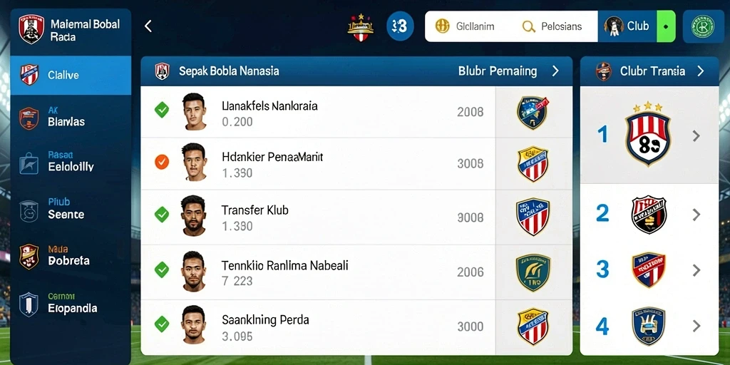 Tampilan antarmuka yang modern dan menarik.